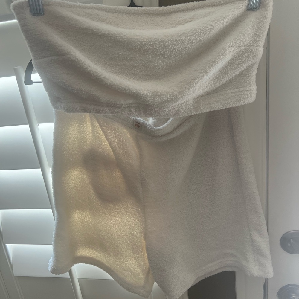 White YITTY Terry Cloth Set